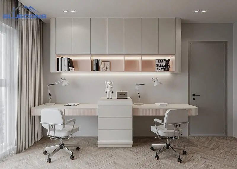 Bàn học gỗ công nghiệp MDF