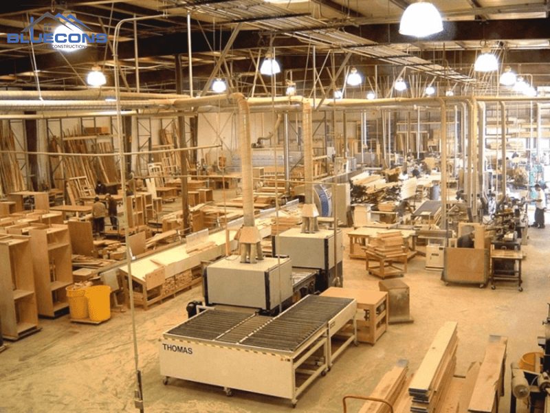 quy-mo-xuong-noi-that-bluecons Xưởng nội thất gỗ công nghiệp Bluecons TP.HCM giá tận gốc
