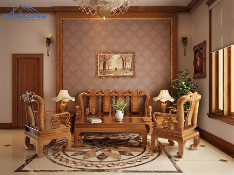Xưởng nội thất gỗ công nghiệp Bluecons TP.HCM giá tận gốc 18 Thiết kế nội thất phong cách cổ điển