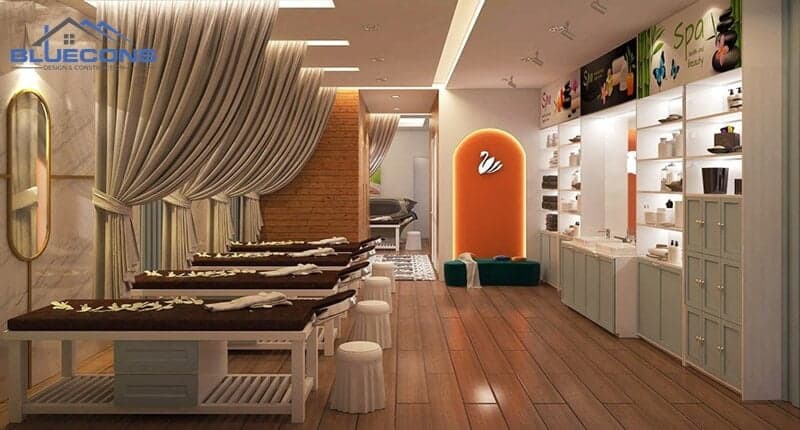 Xưởng nội thất gỗ công nghiệp Bluecons TP.HCM giá tận gốc 13 Thiết kế nội thất spa