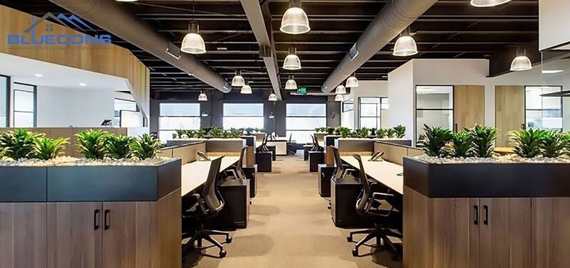 Xưởng nội thất gỗ công nghiệp Bluecons TP.HCM giá tận gốc 11 Thiết kế nội thất văn phòng