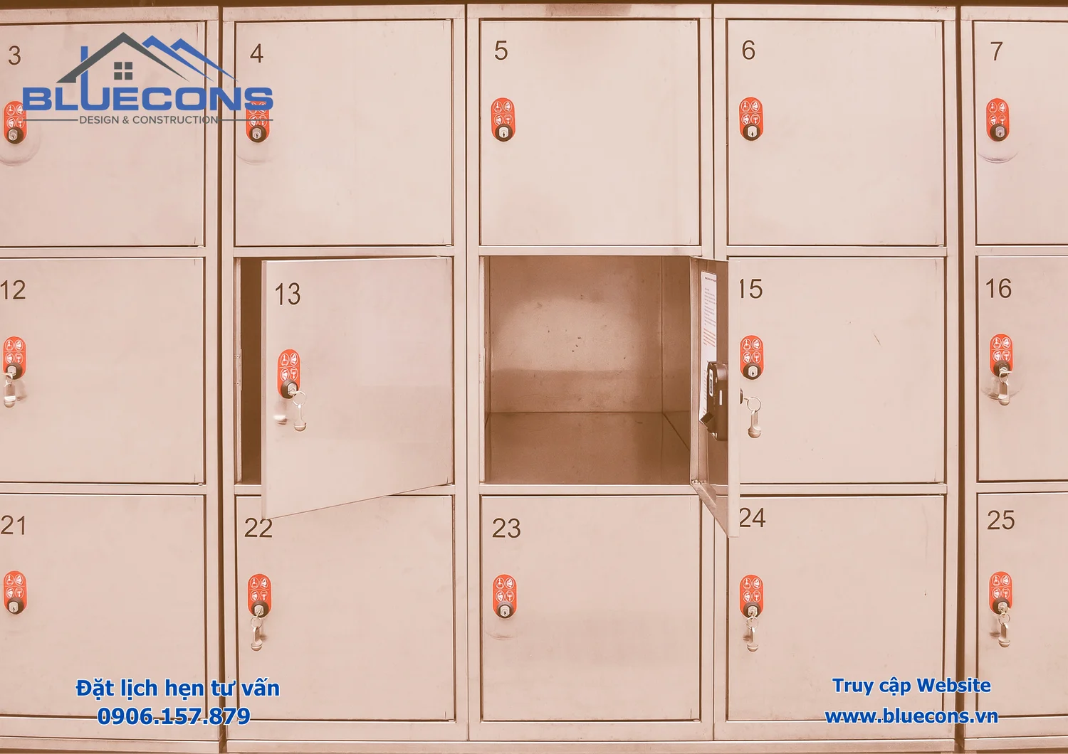 Mẫu Tủ locker mới nhất
