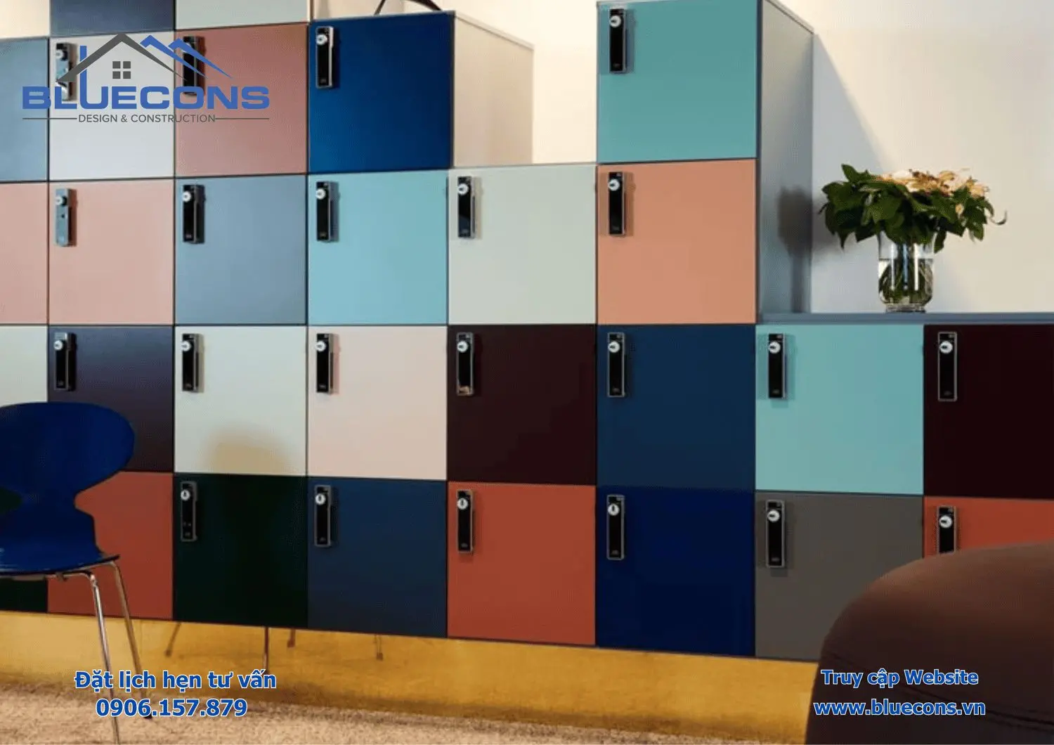 Mẫu tủ locker đa năng