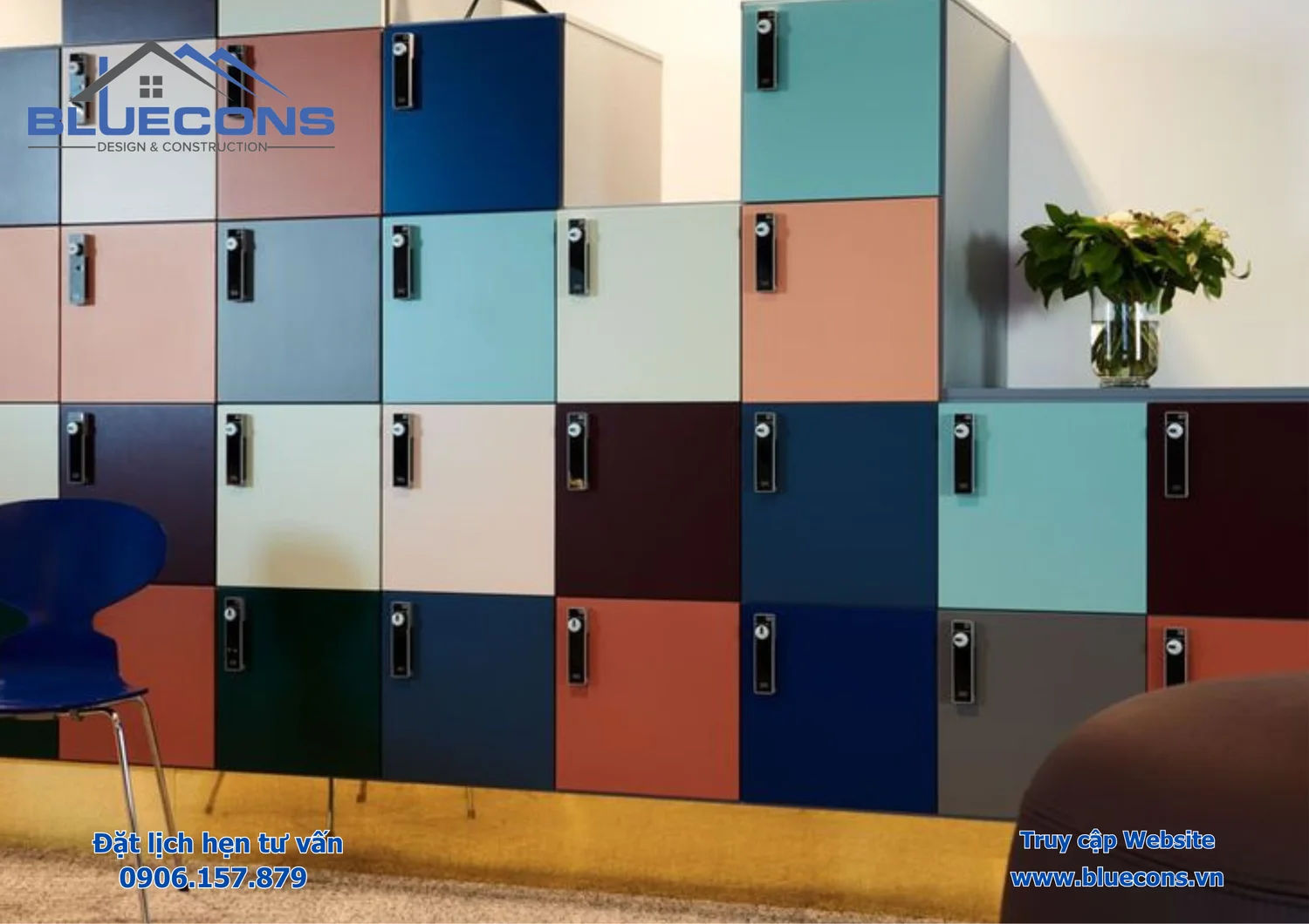 Mẫu tủ locker đa năng