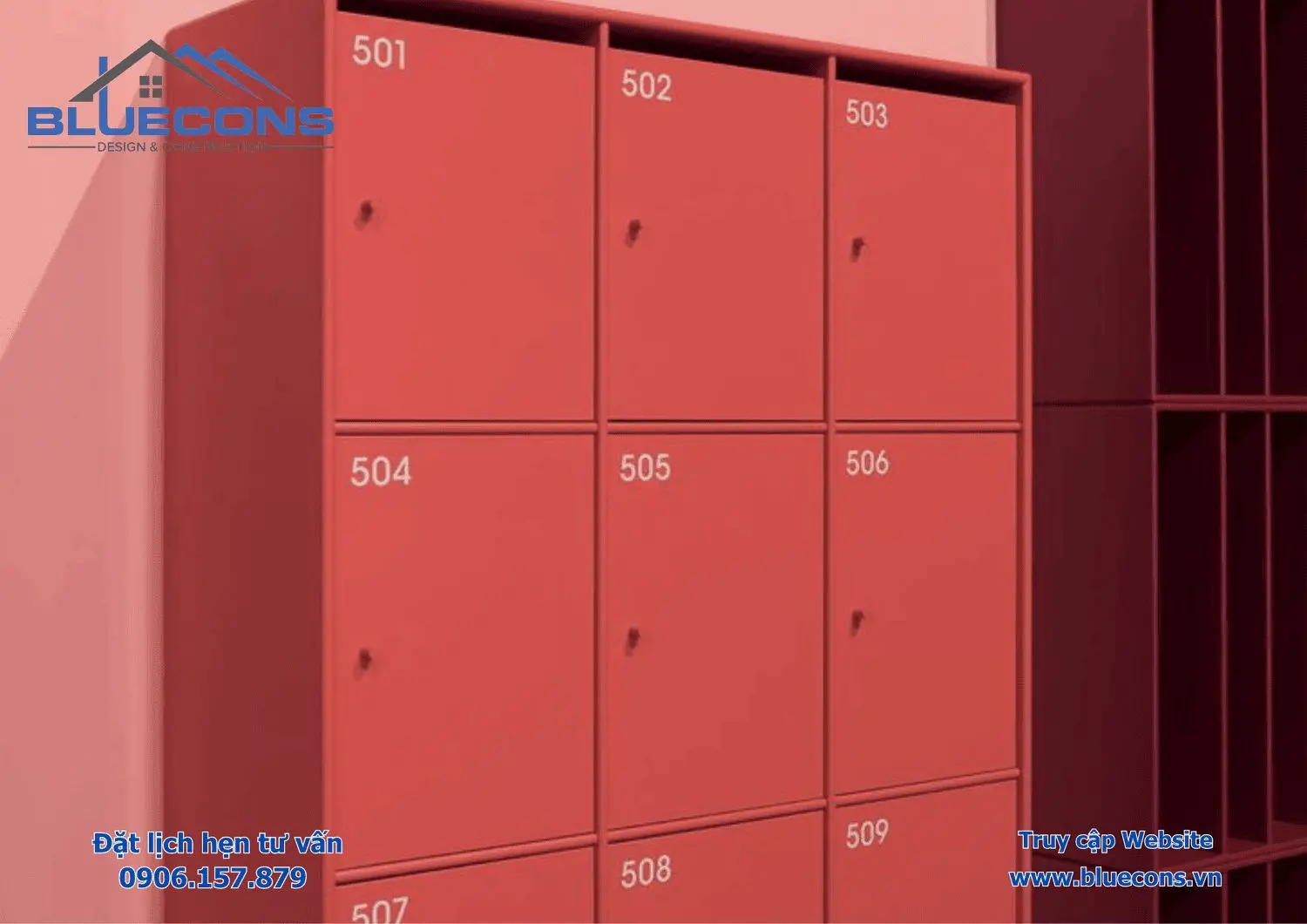 Mẫu tủ locker đa năng