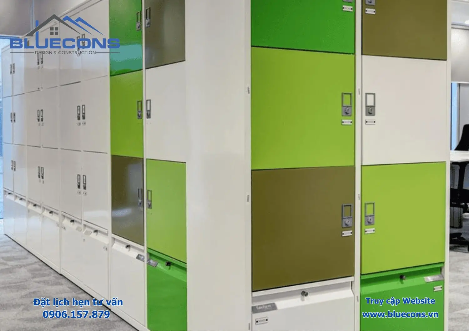 Mẫu tủ locker đa năng