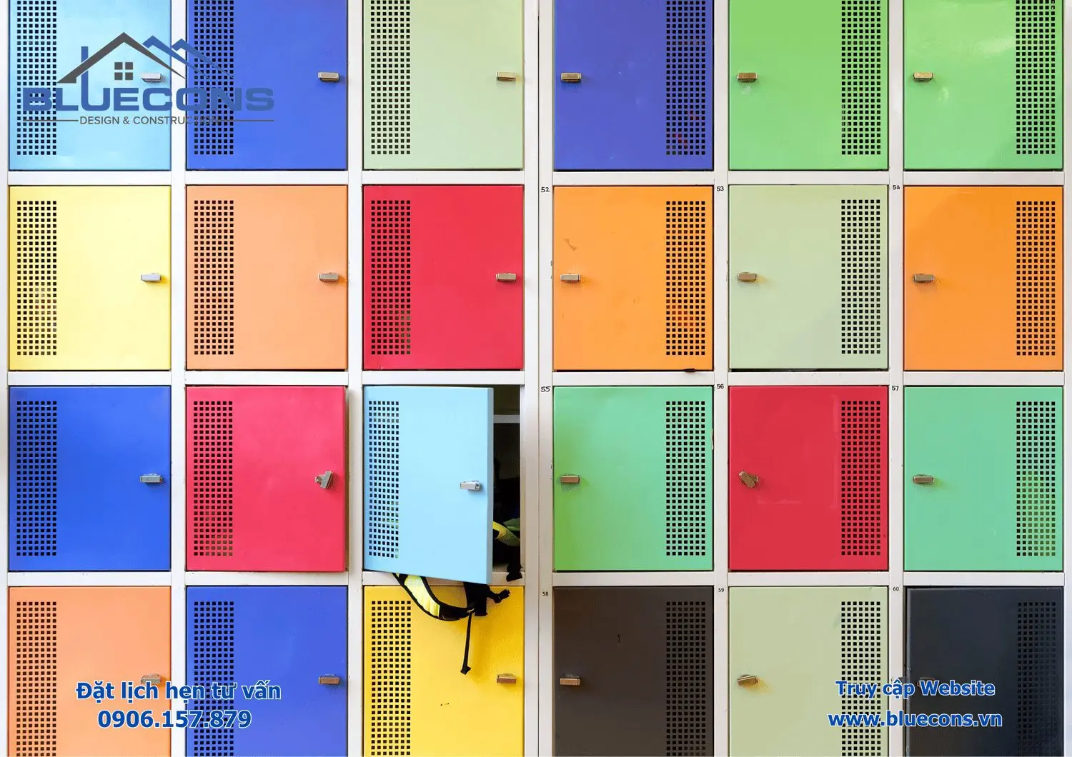 Mẫu tủ locker sắt