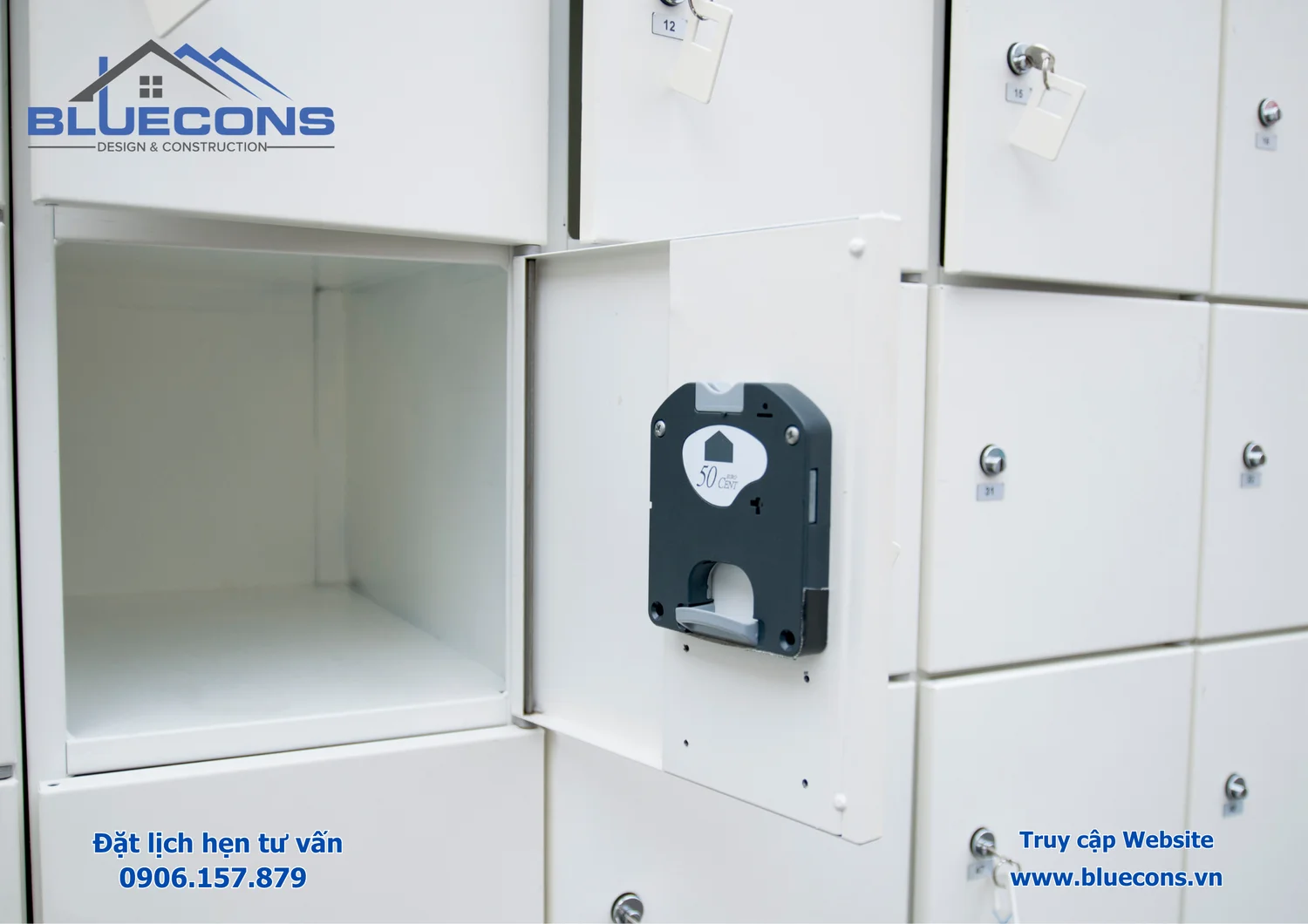 Mẫu tủ locker sắt