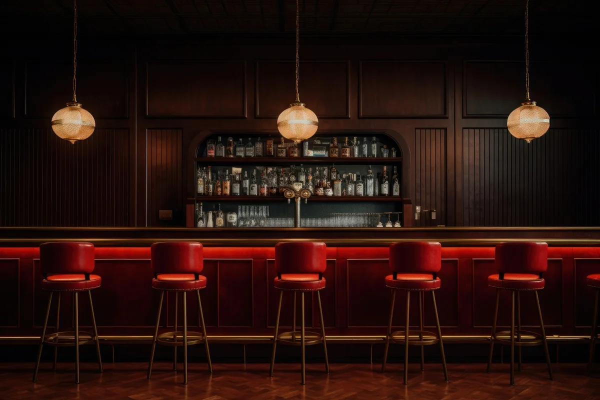 Quầy thu ngân quán bar