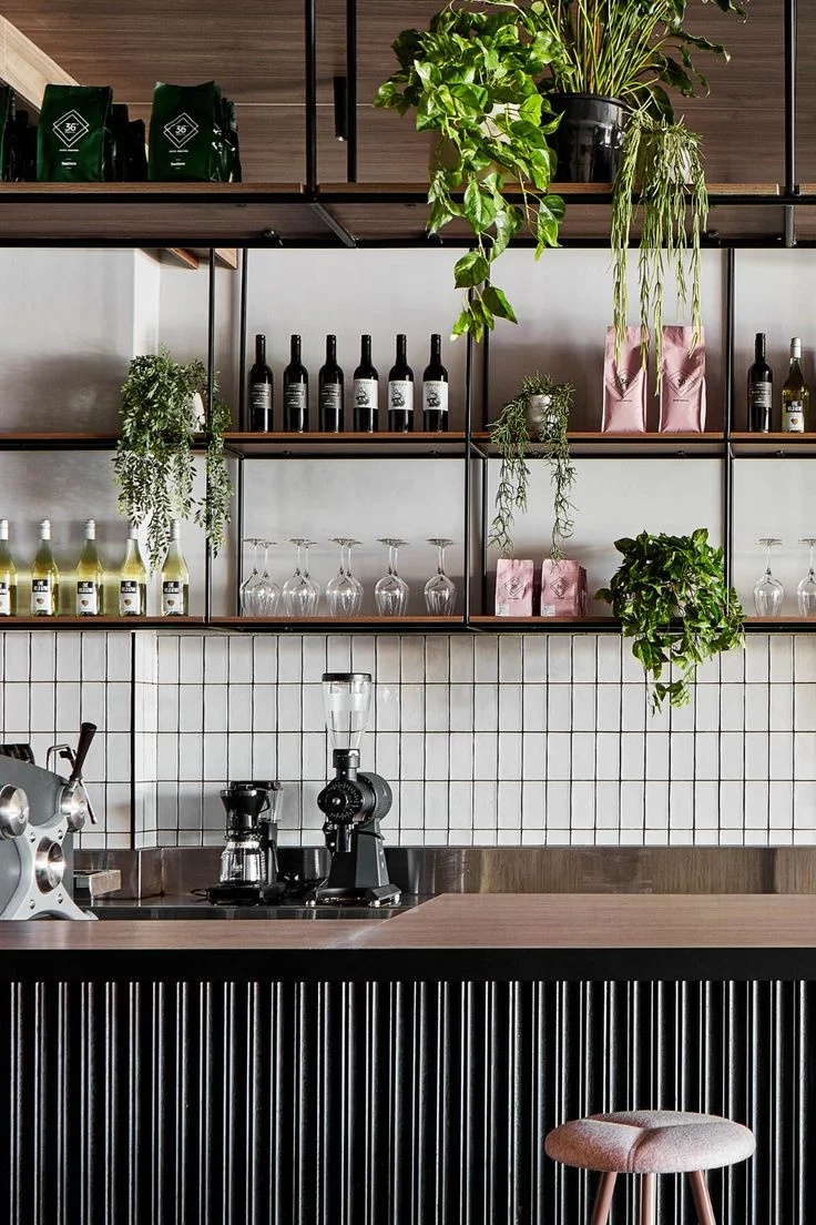Quầy thu ngân quán cafe