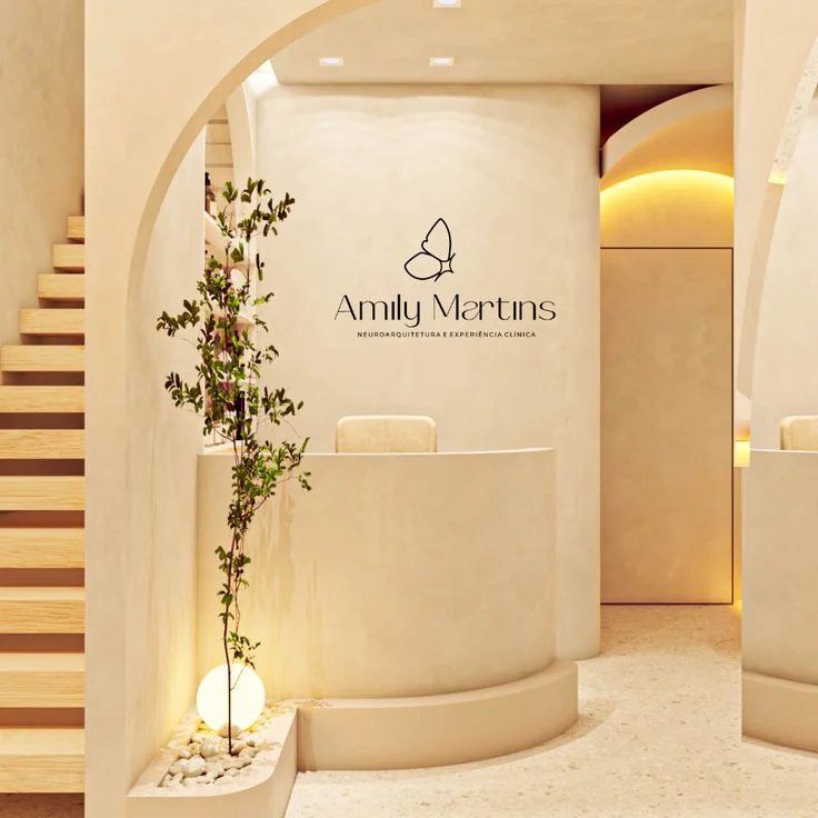 Quầy thu ngân spa sang trọng