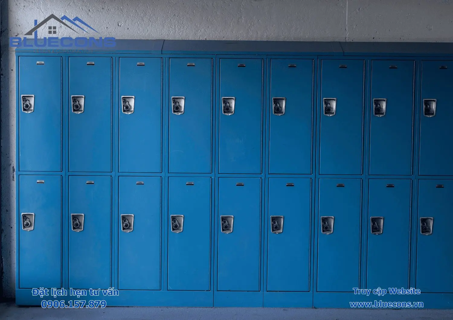 Tủ locker 2 tầng