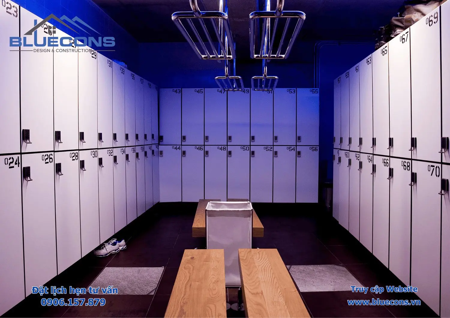 Tủ locker 2 tầng