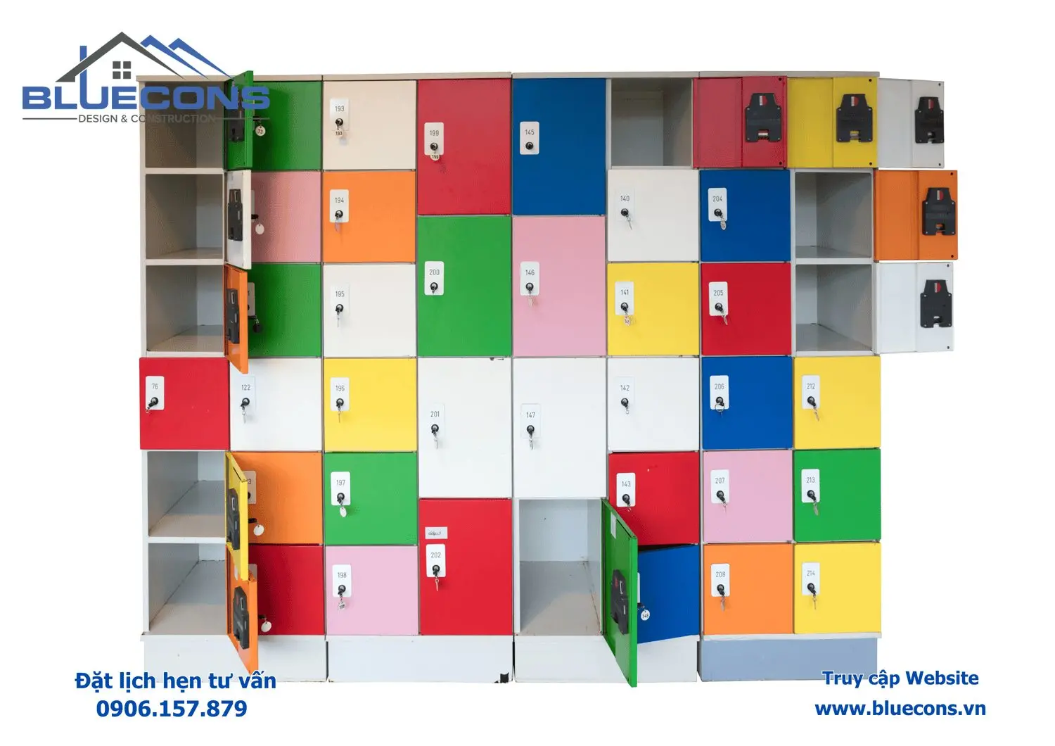 Tủ locker trường học