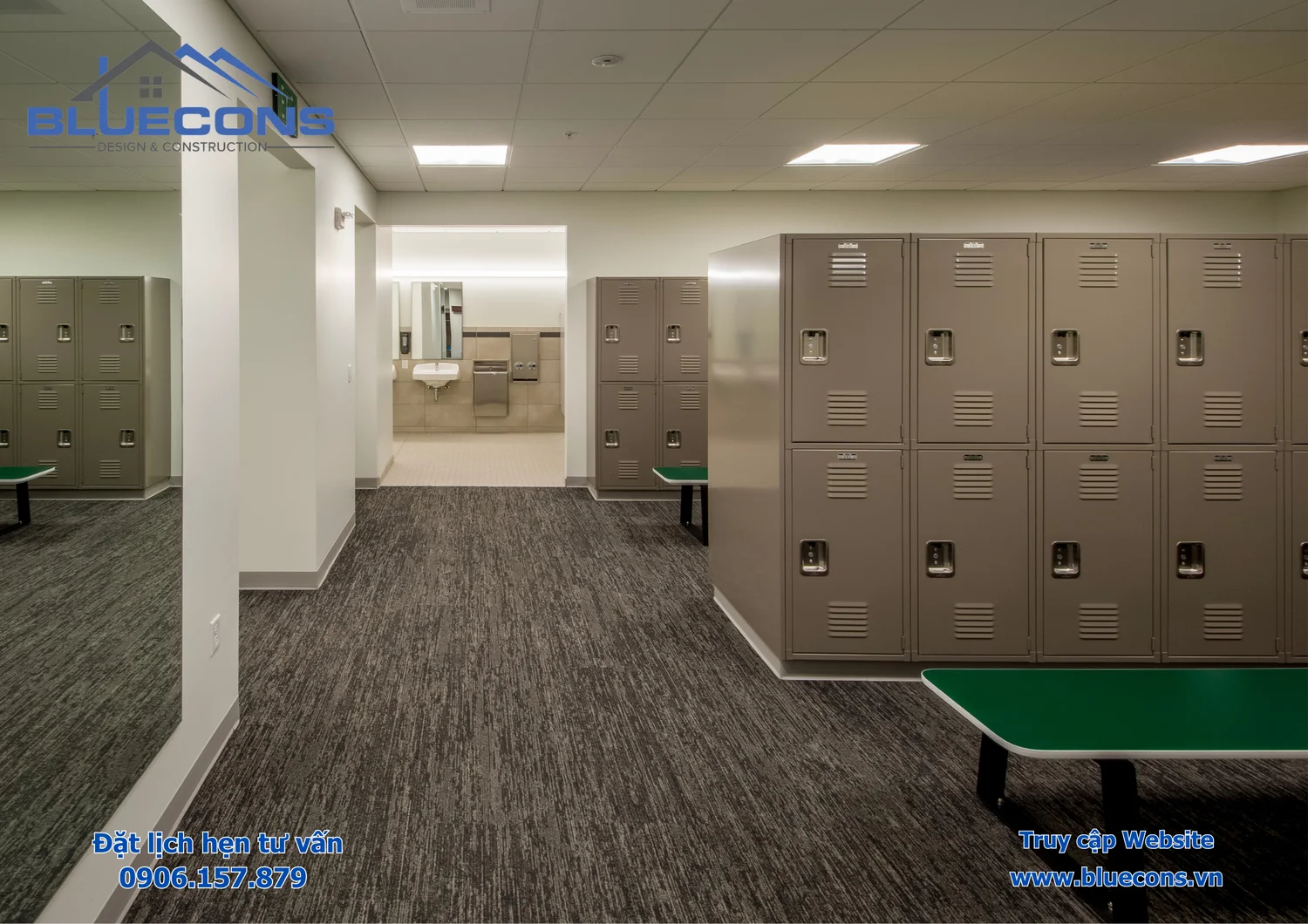 Tủ locker trường học