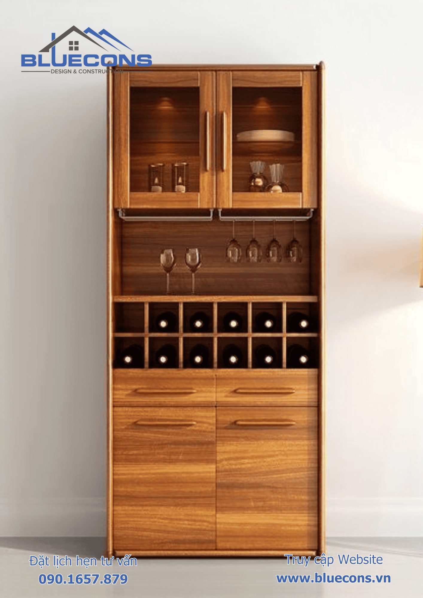 Tu-trung-bay-go-MDF-4 Tủ trưng bày gỗ MDF