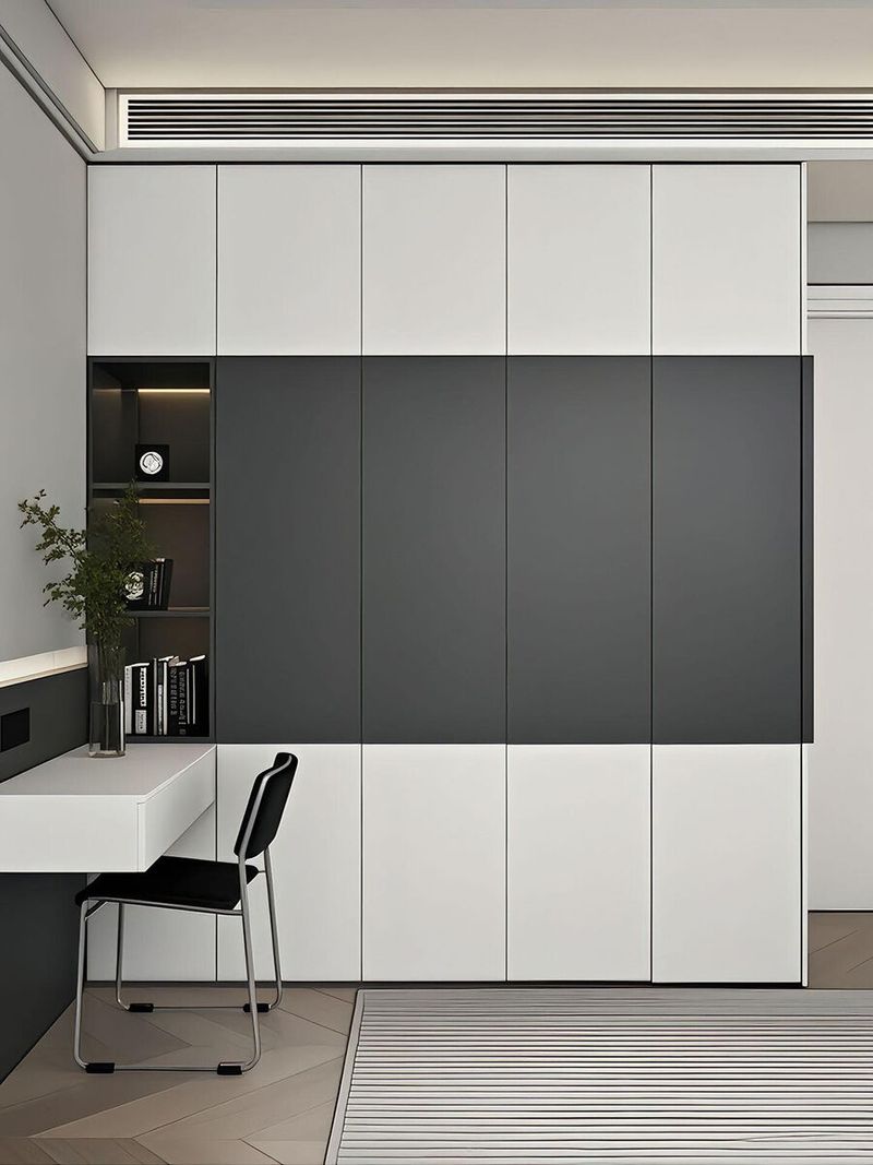 Tủ áo hiện đại phong cách minimalist