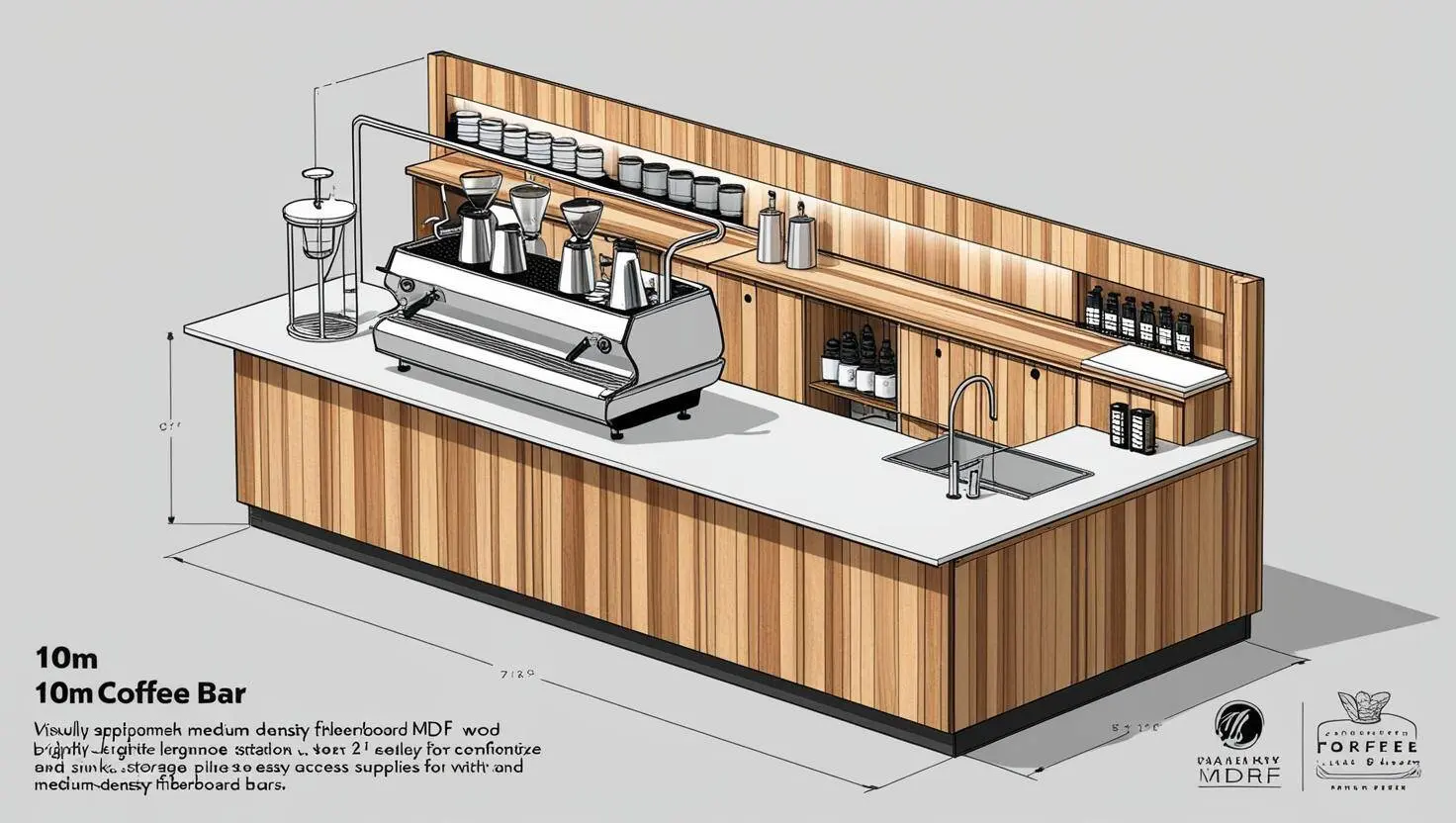 Cach-Bo-Tri-Quay-Pha-Che-Cafe-4 Cách Bố Trí Quầy Pha Chế Cafe