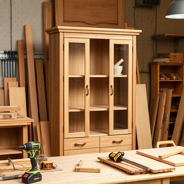 Đóng tủ trưng bày theo yêu cầu (3) Đóng tủ trưng bày theo yêu cầu (3)