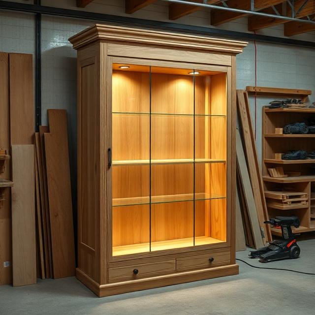 Đóng tủ trưng bày theo yêu cầu (5) Đóng tủ trưng bày theo yêu cầu (5)