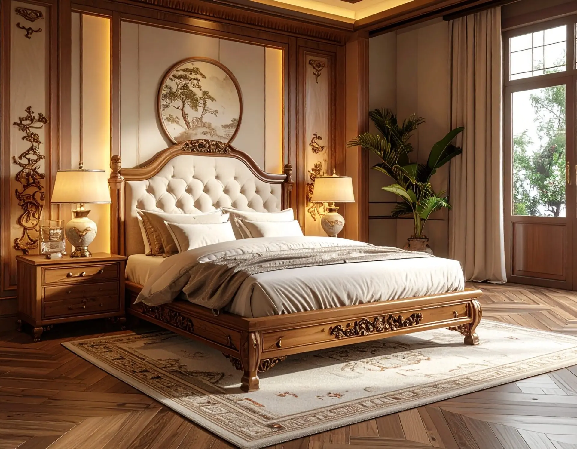 Giường ngủ cao cấp 5