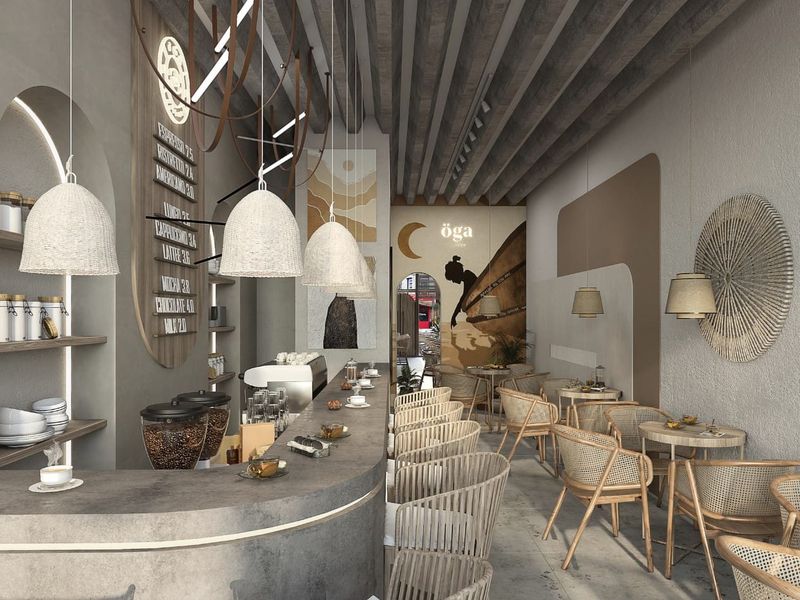Đơn Vị Thi Công Quán Cafe 12 Khi thiet ke noi that quan cafe moc mac gan gui 11