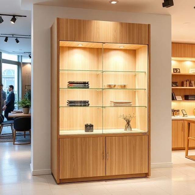 Làm tủ trưng bày giá rẻ (2) Làm tủ trưng bày giá rẻ (2)