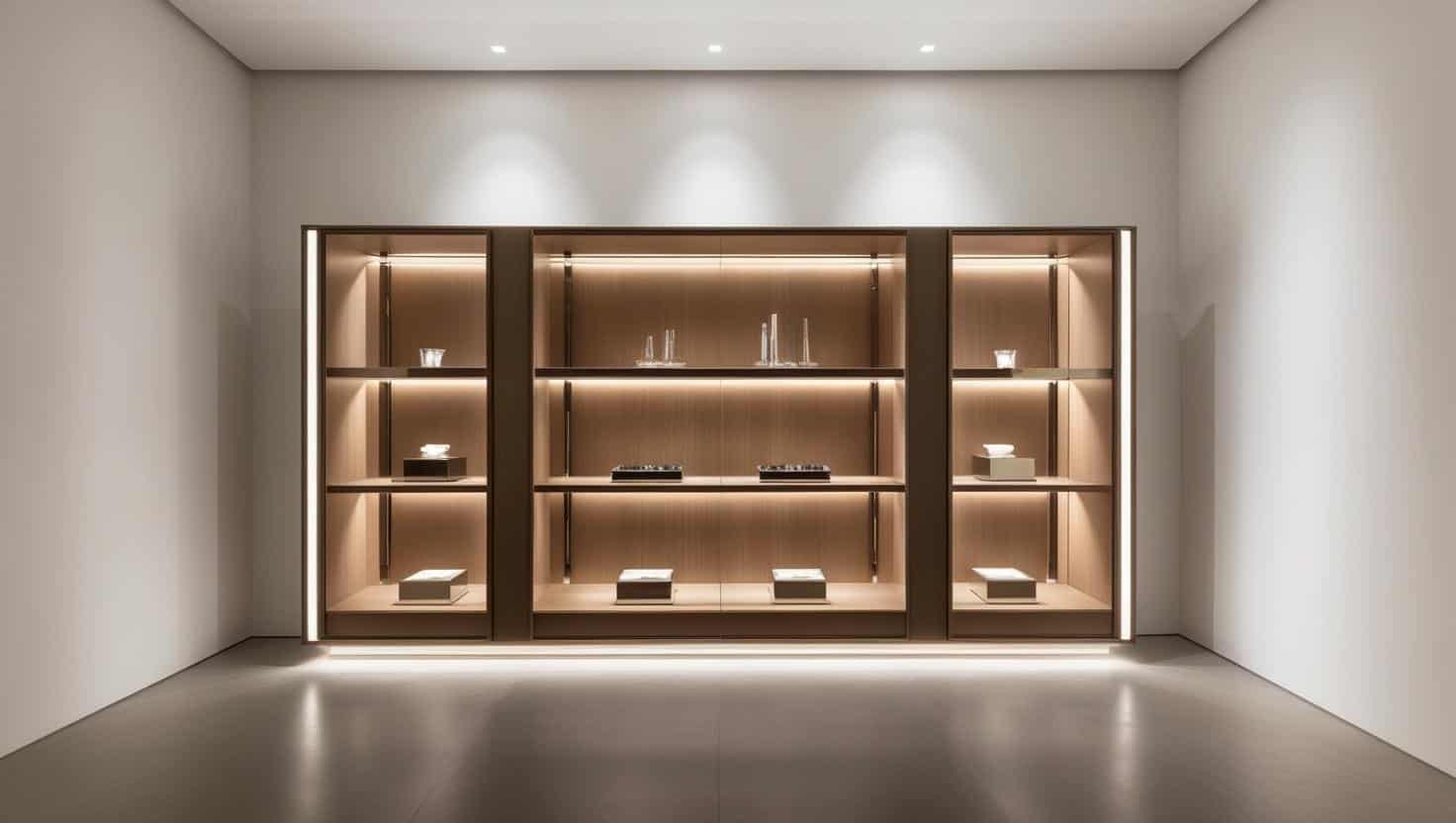 Lắp đặt tủ trưng bày 10m2 (2)