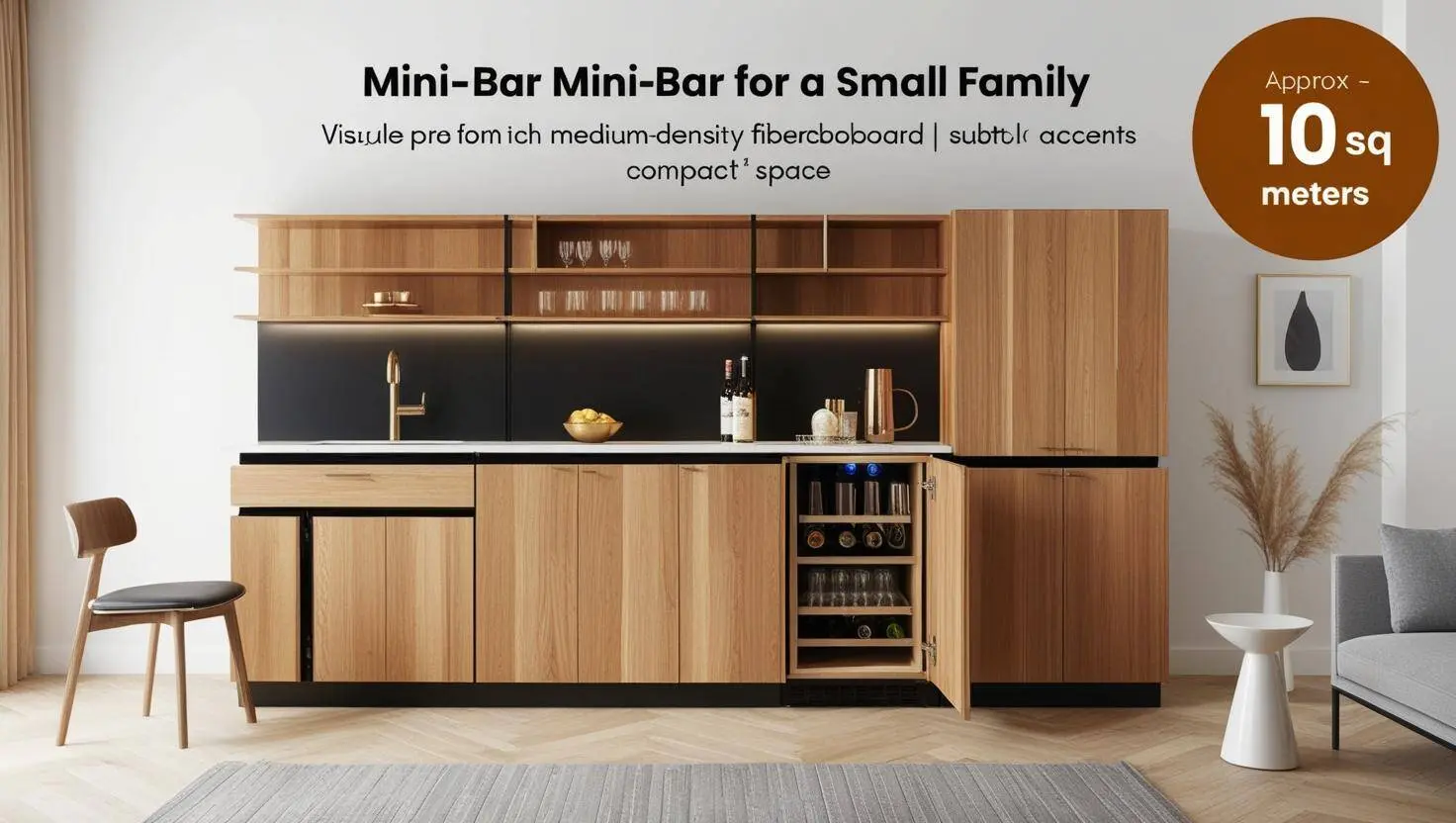 Mẫu Quầy Bar Gia Đình (8)