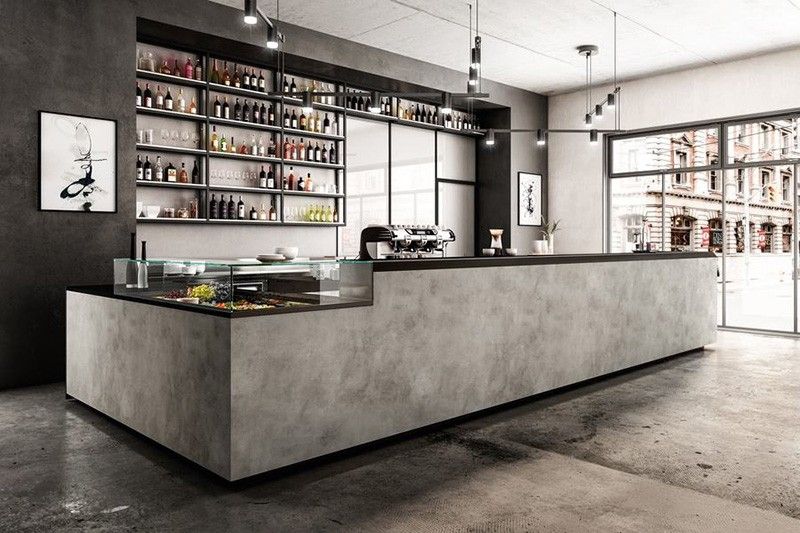Quầy Pha Chế Cafe Hiện Đại 14 Mẫu quầy pha chế đẹp, sáng trọng