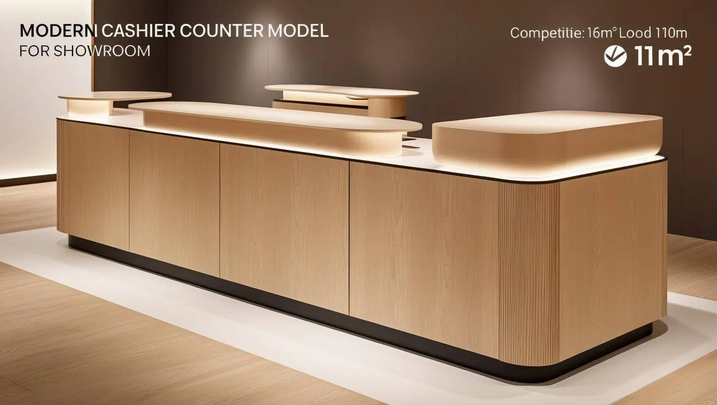 Mẫu quầy thu ngân sang trọng cho showroom (6)