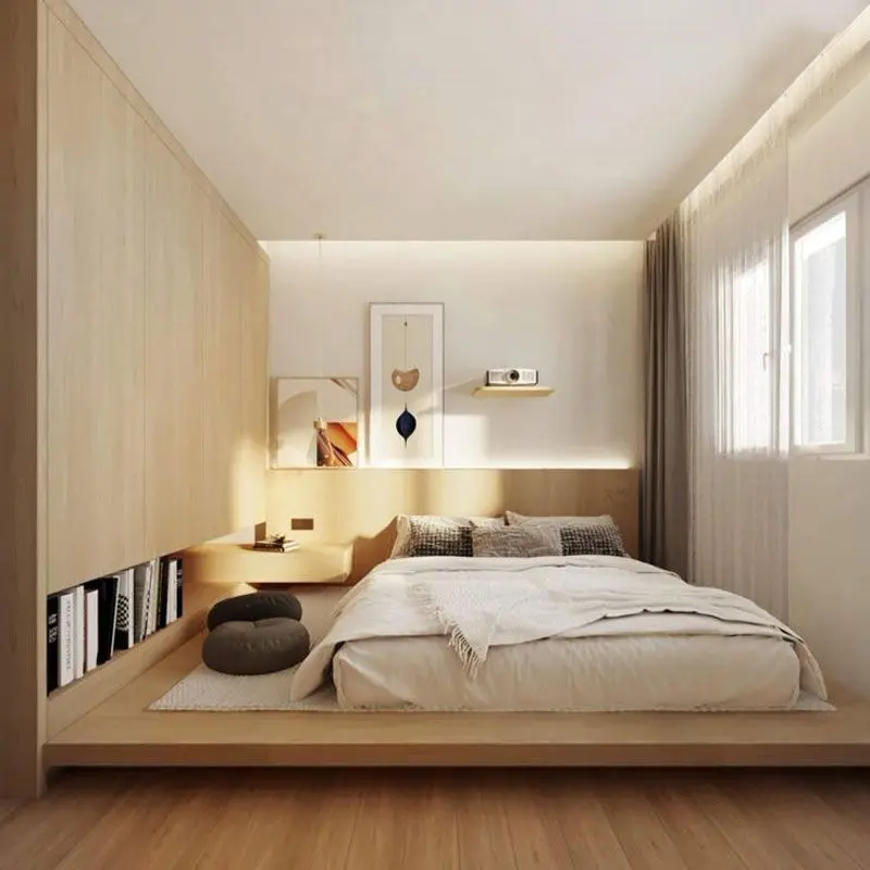 Góc nhỏ trong chung cư với nội thất gỗ đẹp mắt