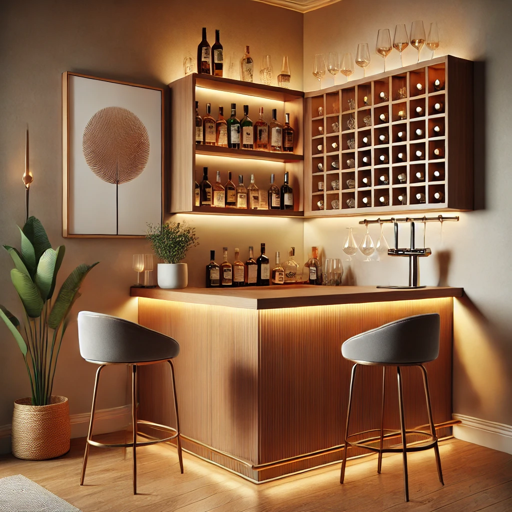 Quay-Bar-Gia-Dinh-2 20+ mẫu quầy bar gia đình đẹp hiện đại