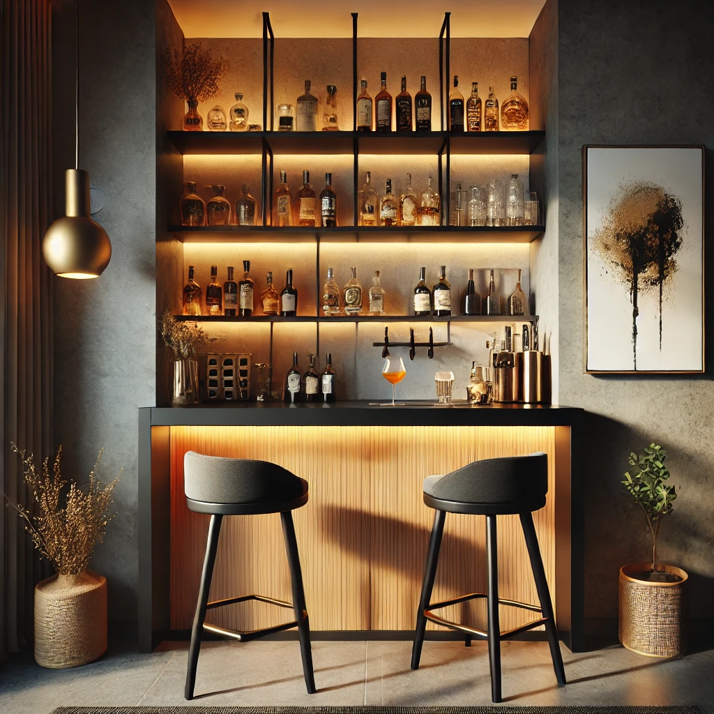 Quay-Bar-Gia-Dinh-4 20+ mẫu quầy bar gia đình đẹp hiện đại