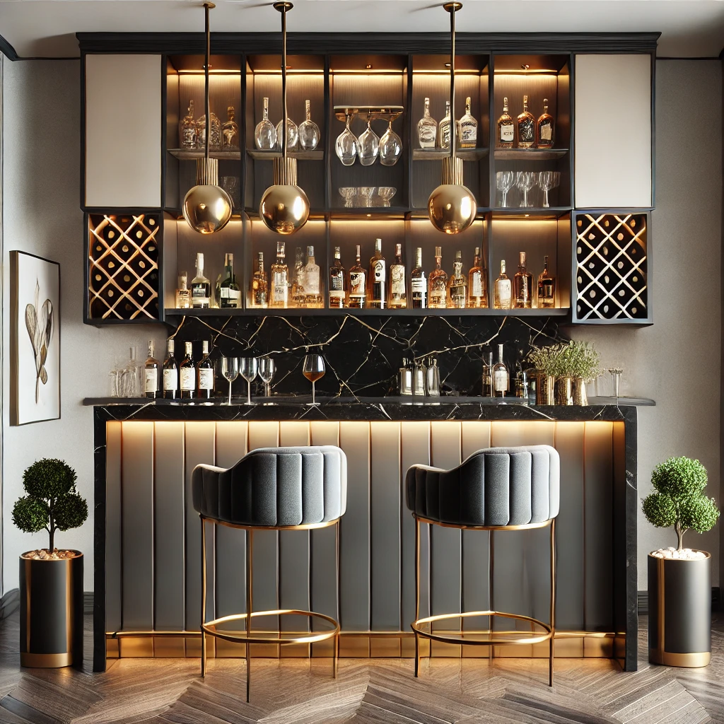 Quay-Bar-Gia-Dinh-6 20+ mẫu quầy bar gia đình đẹp hiện đại
