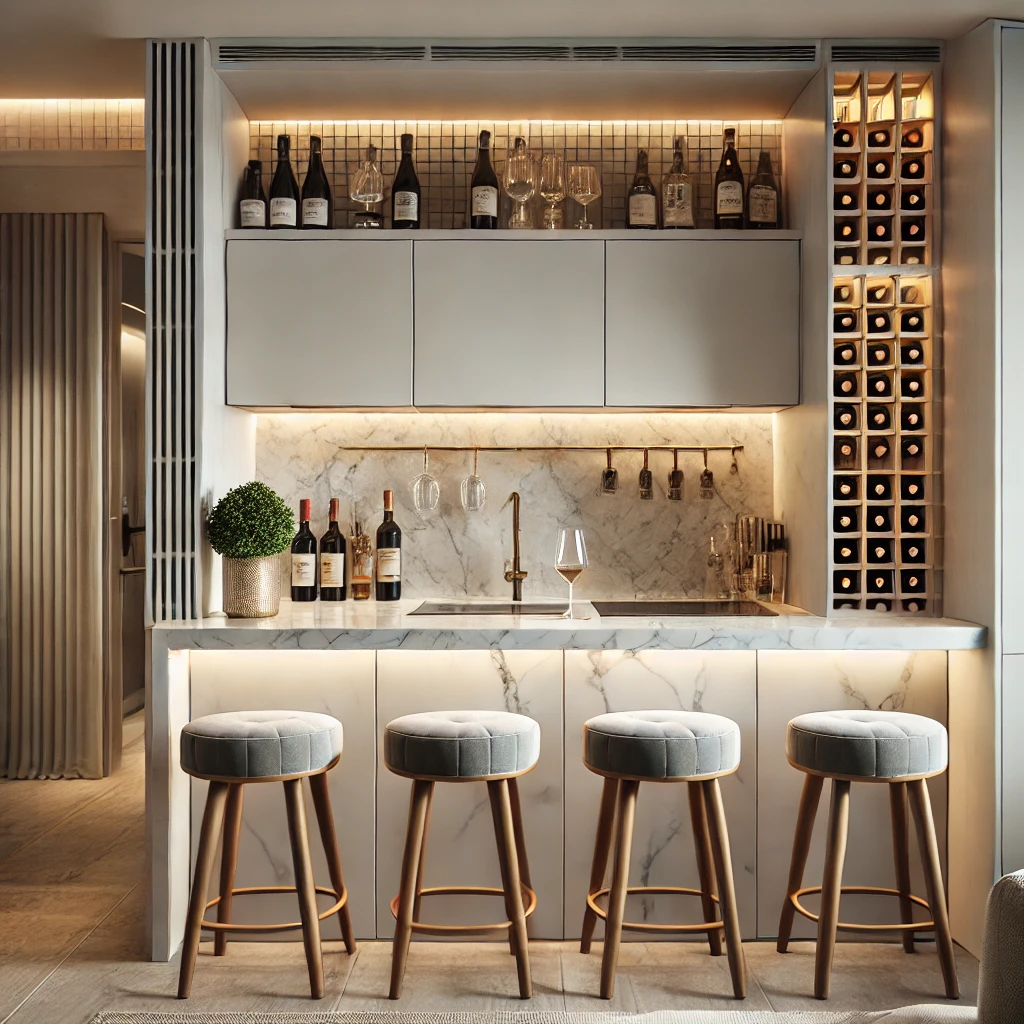 Quay-Bar-Gia-Dinh-Hien-Dai-3 Quầy Bar Gia Đình Hiện Đại