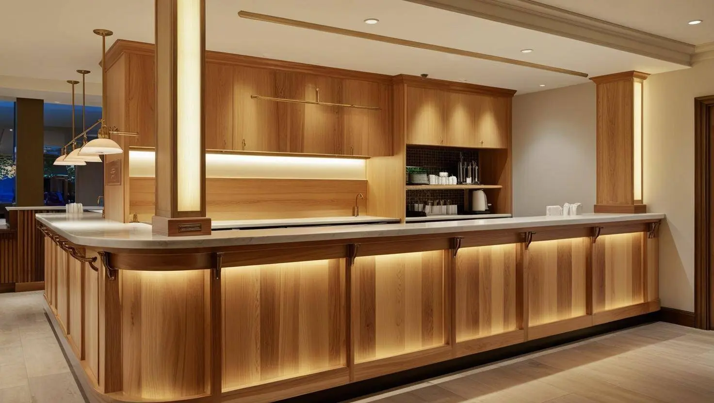 Quầy cafe cho nhà hàng khách sạn (8) Quầy cafe cho nhà hàng khách sạn (8)
