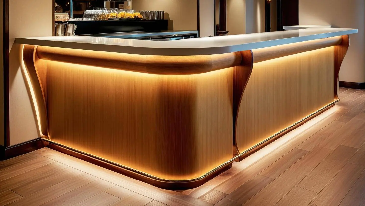 Quầy cafe cho nhà hàng khách sạn