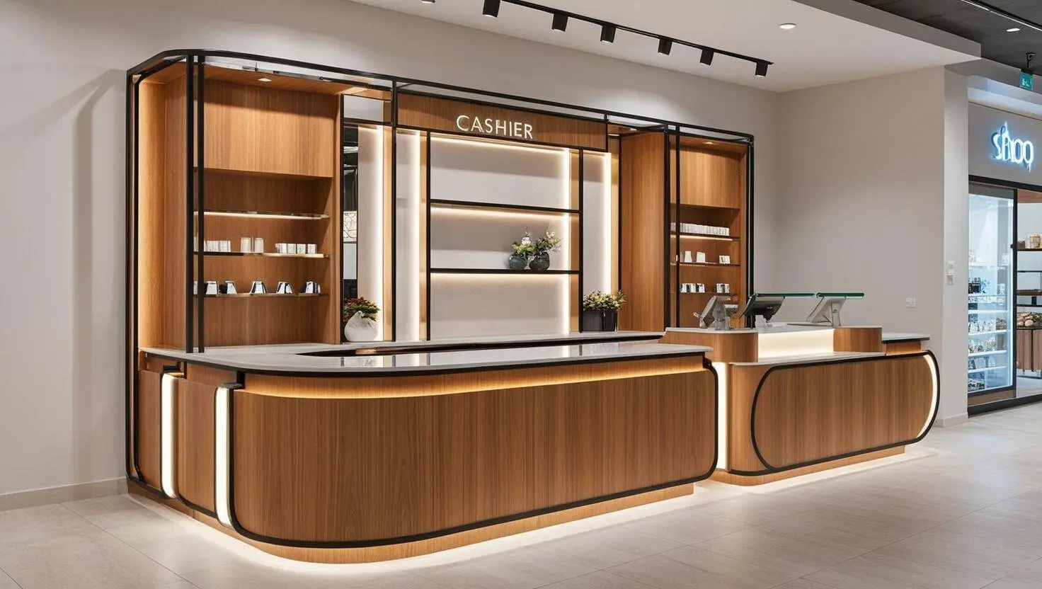Quầy thu ngân đẹp cho shop (5)