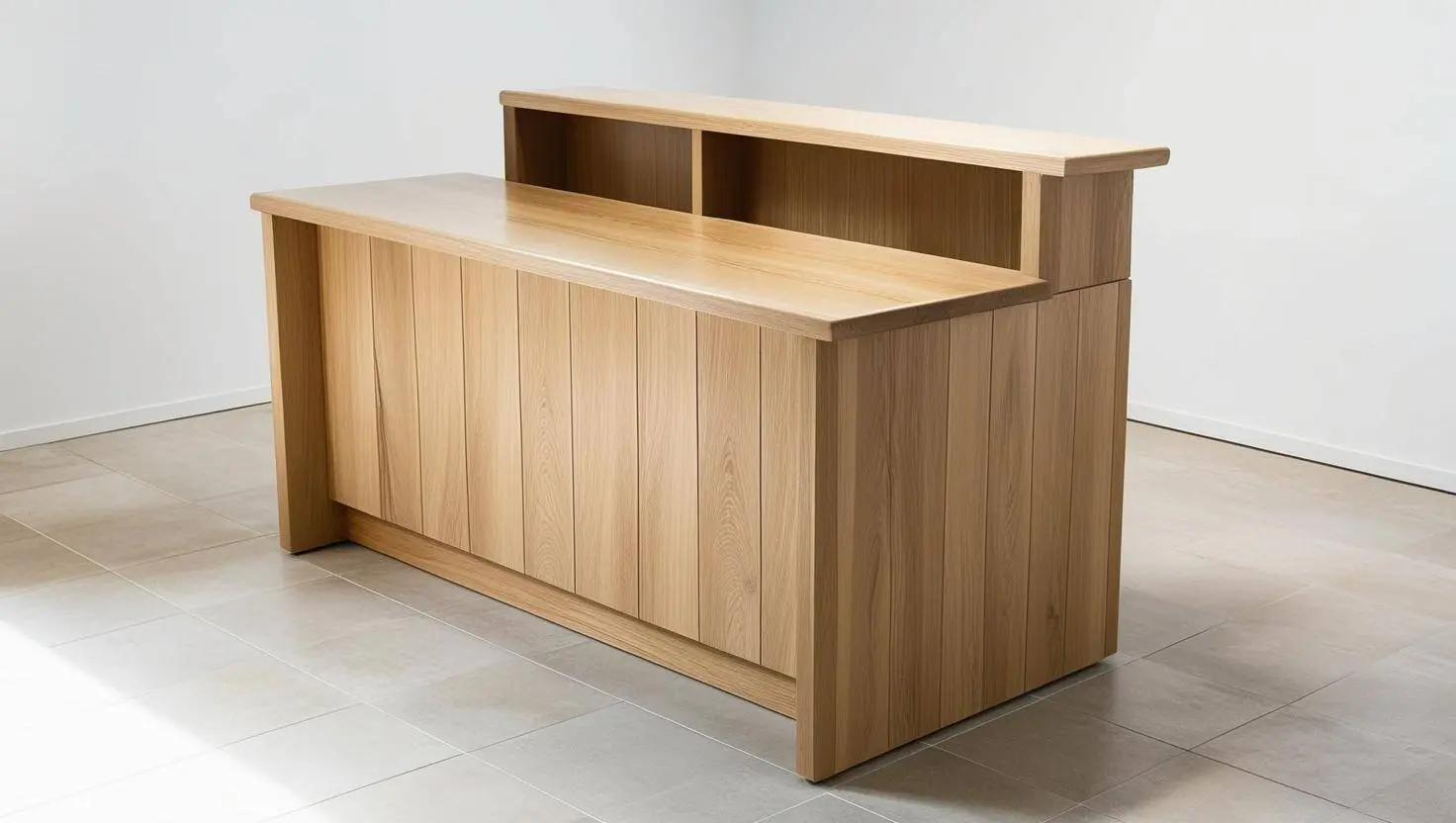 Quầy thu ngân gỗ tự nhiên (13)