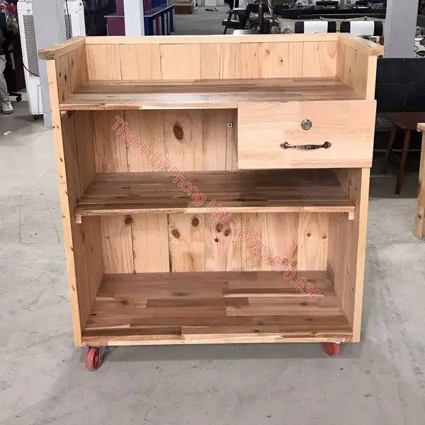 Hình ảnh quầy pha chế tối giản