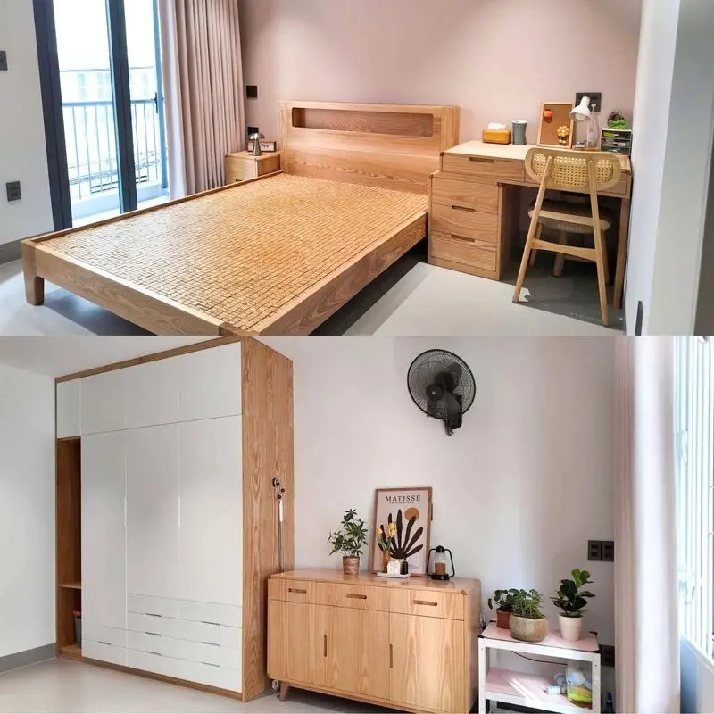Thi công nội thất plywood nhà phố tại Quận 1
