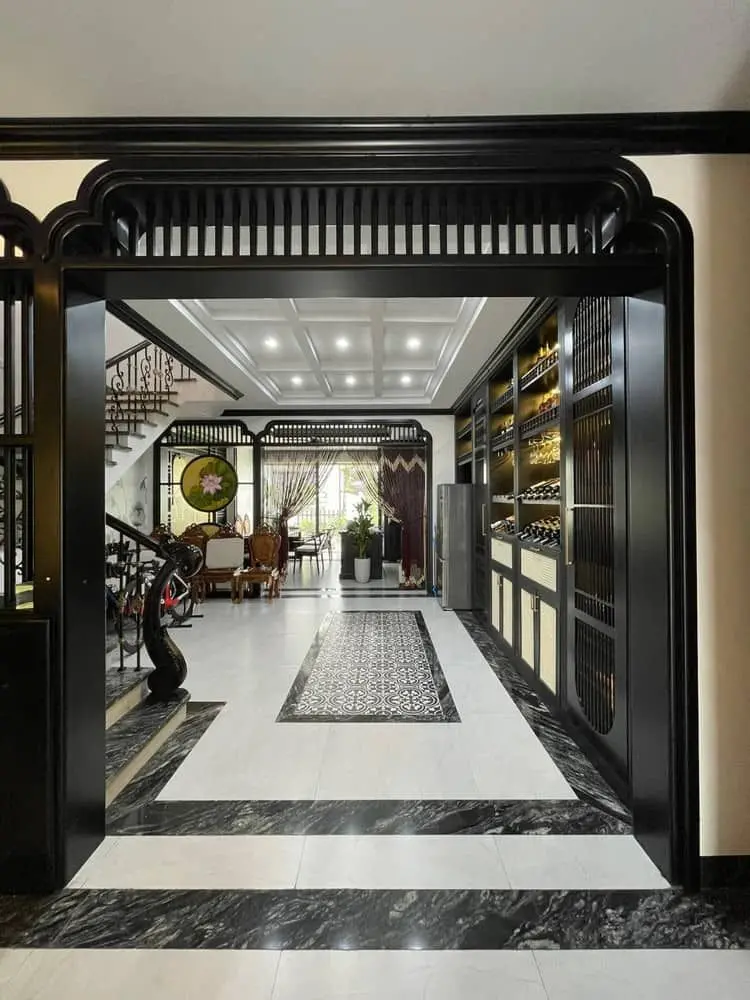 Thi công nội thất biệt thự phong cách Indochine