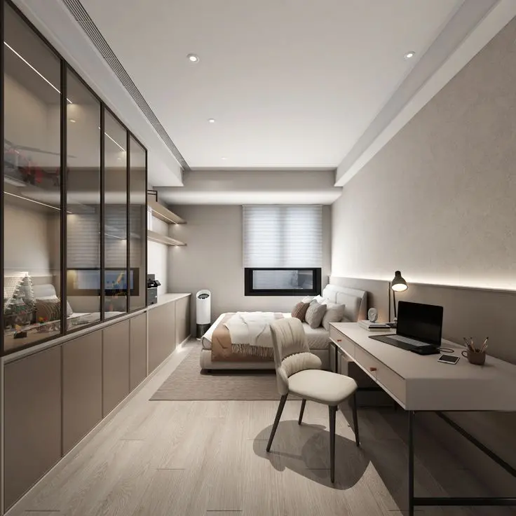 Thi công nội thất chung cư 1 phòng ngủ (2)