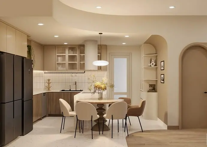 Thi công nội thất chung cư 50m2 (4)