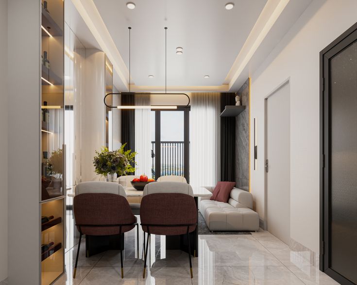 Thi công nội thất chung cư 60m2 (3) Thi công nội thất chung cư 60m2 (3)