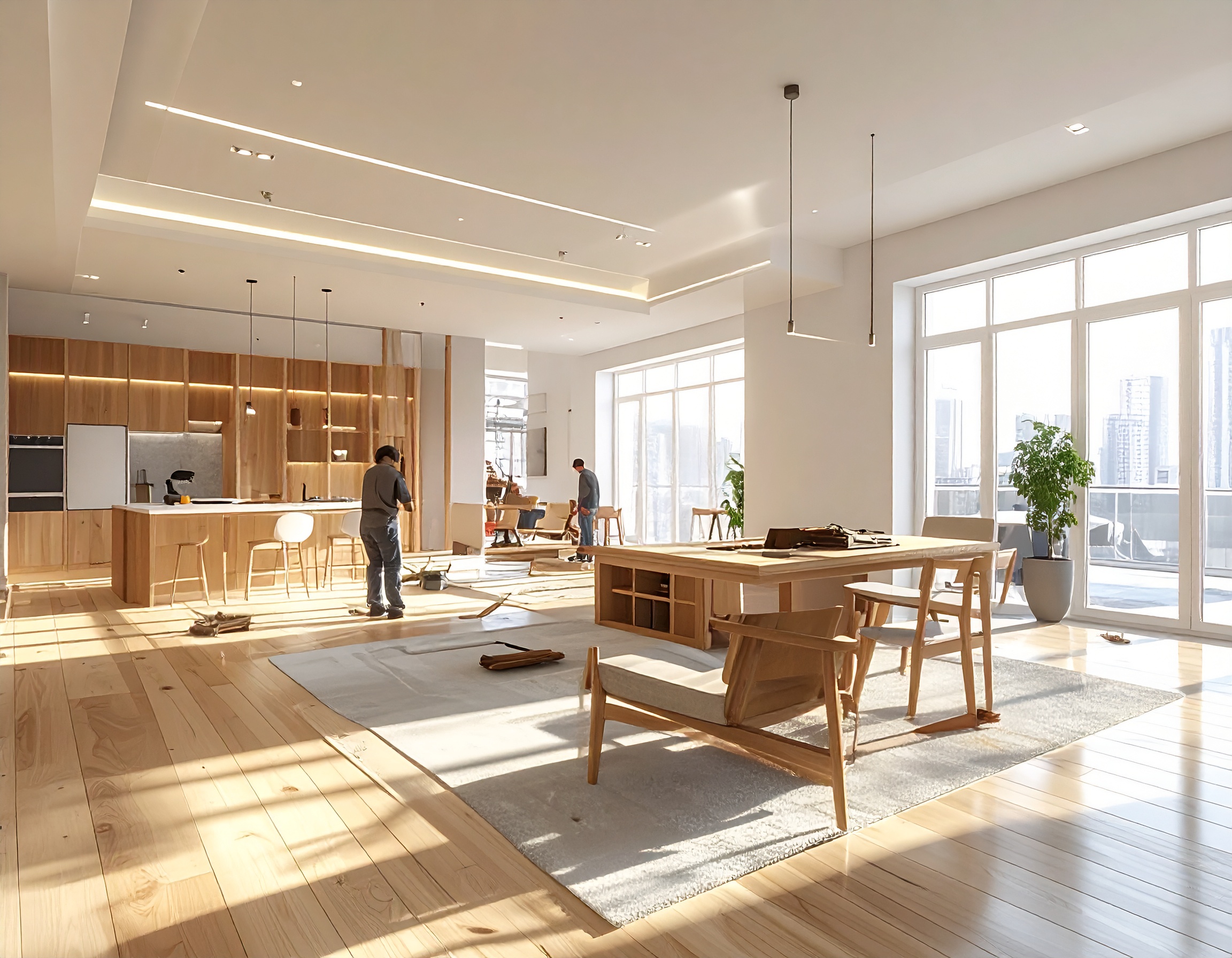 Thi công nội thất chung cư nhanh (2) Thi công nội thất chung cư nhanh (2)