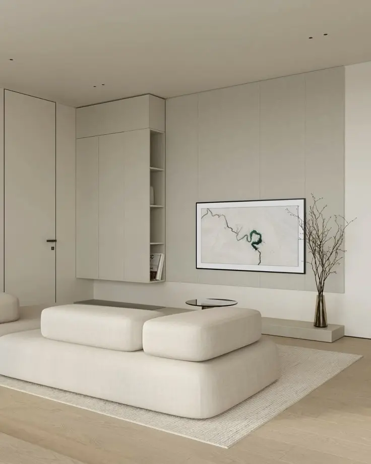 Thi công nội thất chung cư tối giản (1)