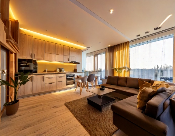 Thi công nội thất gỗ chung cư (4) Thi công nội thất gỗ chung cư (4)