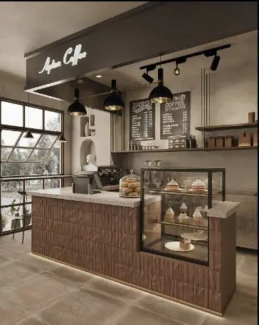 Thiết kế quán cafe nhỏ đẹp giá rẻ